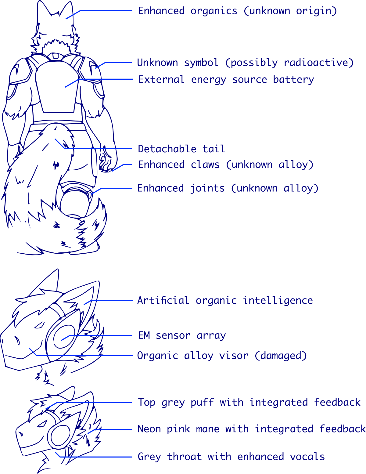 Annotated Zkai schematic diagram